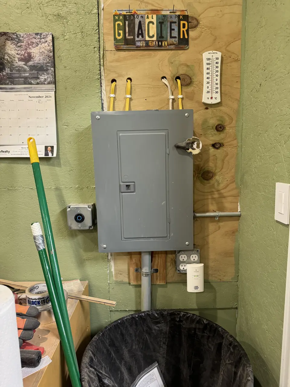 New sub‑panel installation