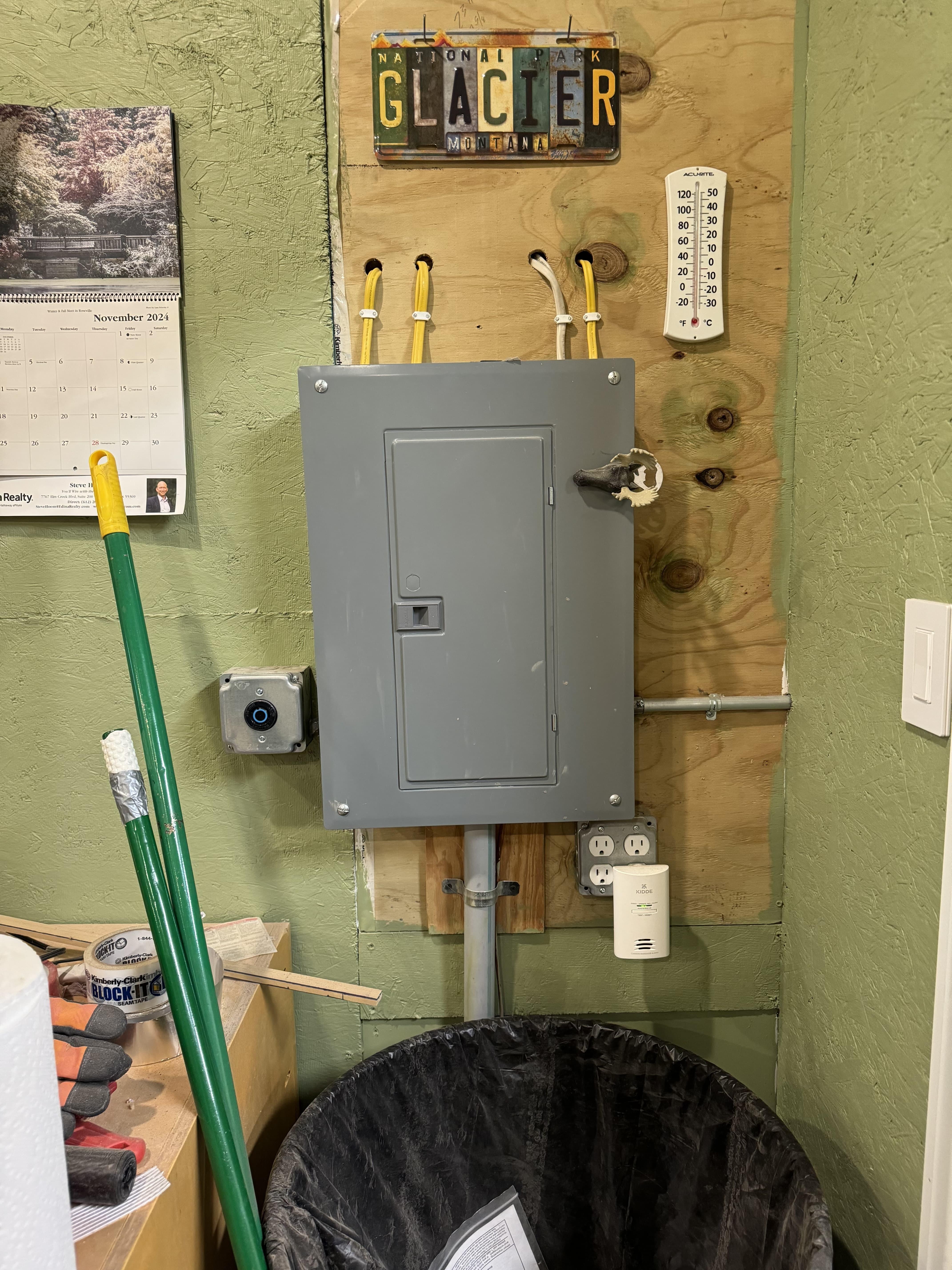 New sub‑panel installation